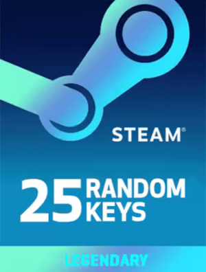 Random LEGENDARY 25 Steam Keys - GLOBAL