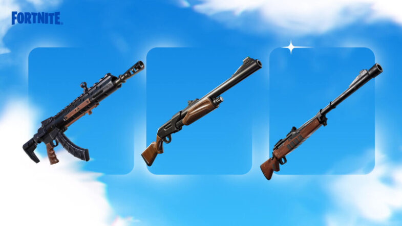 Fortnite OG Weapons Season 5 Chapter 1 Epic Games